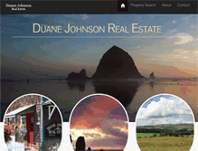 Tablet Screenshot of duanejohnson.com
